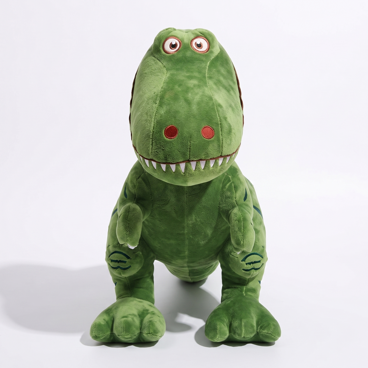 Gosedjur tyrannosaurus grön T-rex söt