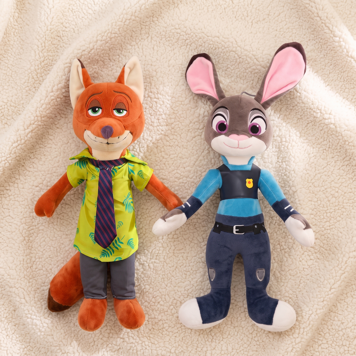 Gosedjur Zootopia Nick Wilde och Judy Hopps