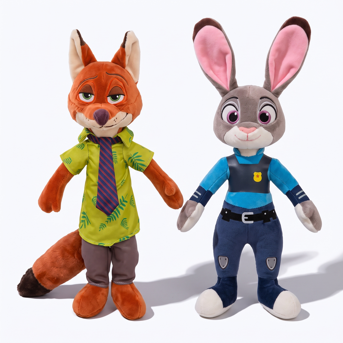 Gosedjur Zootopia Nick Wilde och Judy Hopps