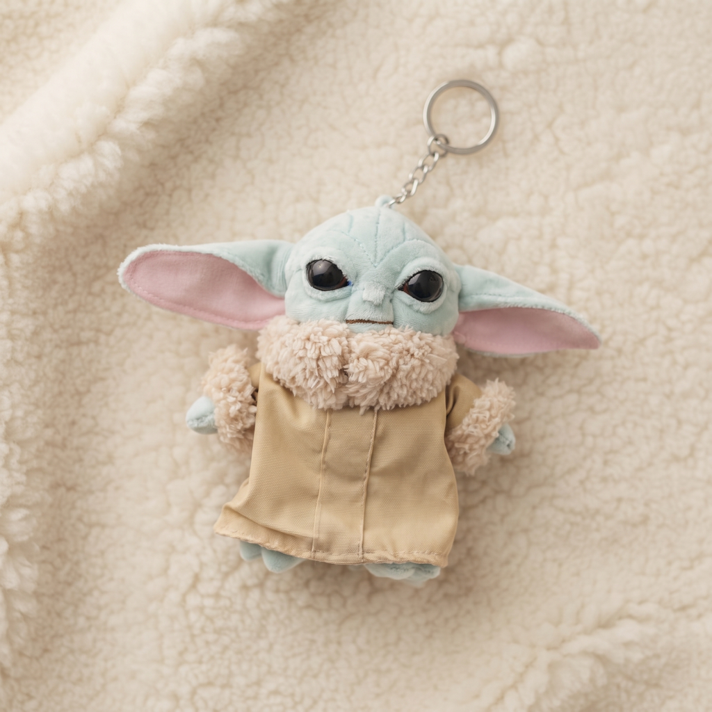 Nyckelring gosedjur Baby Yoda Grogu Star Wars