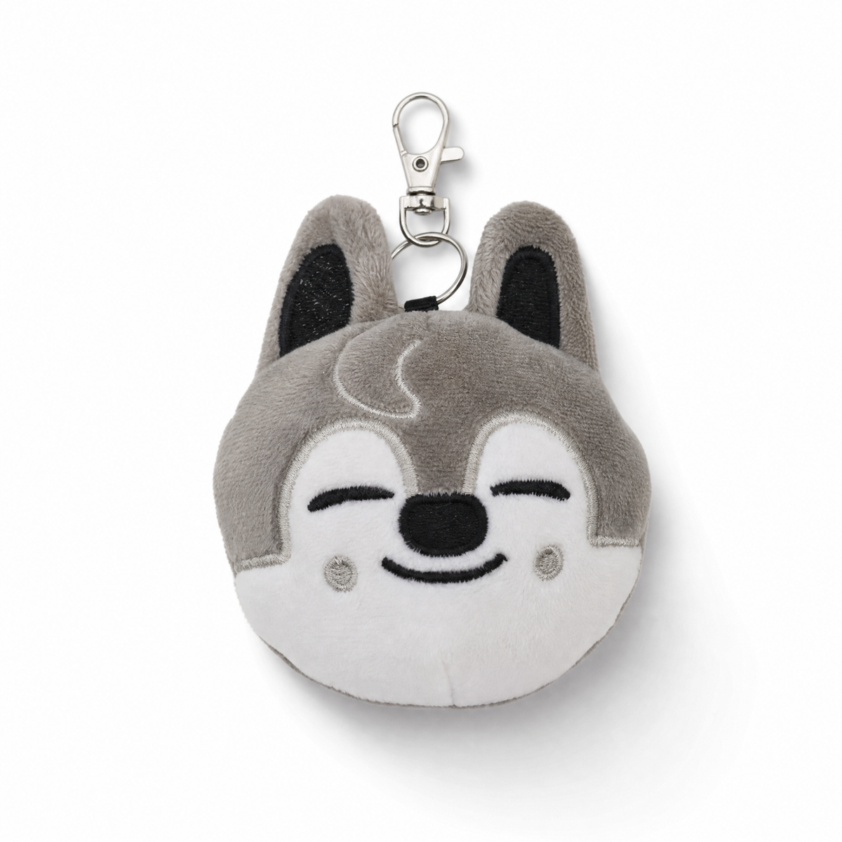 Nyckelring gosedjur varg kawaii 9 cm