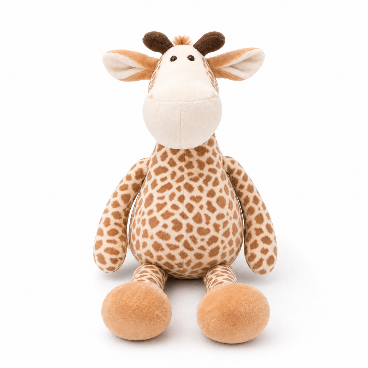 Gosedjur giraff sittande med stora hovar